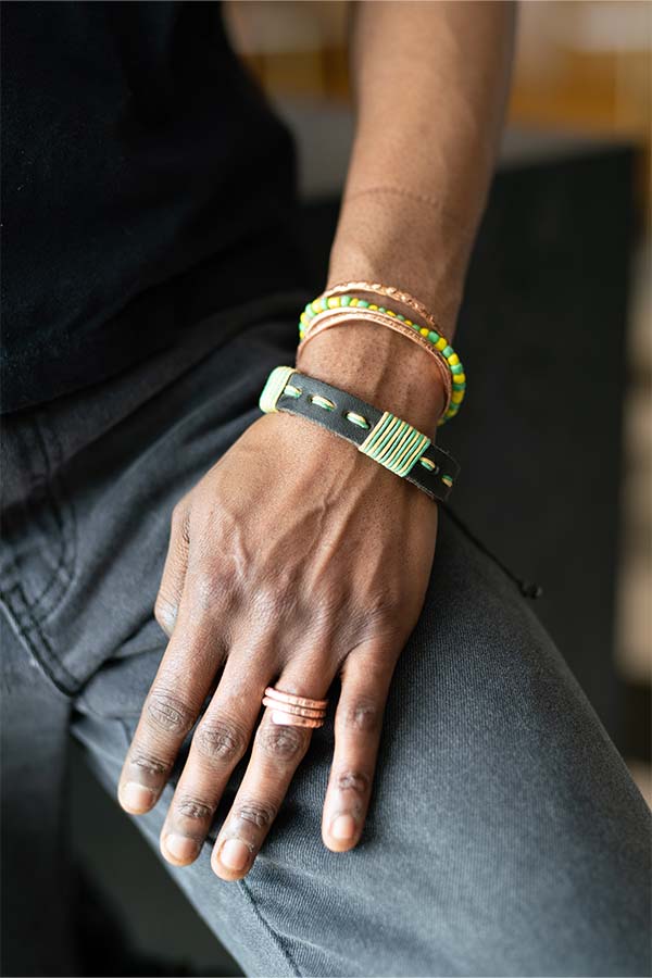 Safari Leather Bracelets