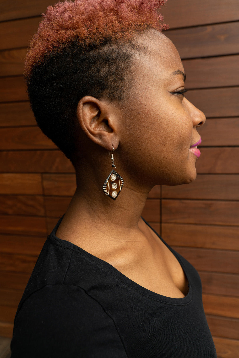 Natural Fiber earrings